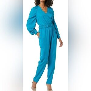 Elegant Blue Women's Jumpsuit by Terea